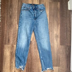 Abercrombie high rise jeans